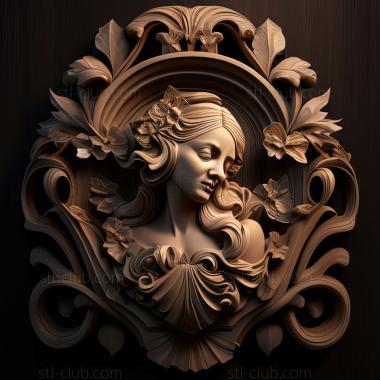 3D model st baroque (STL)